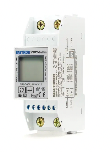 Eastron SDM230-MODBUS-MID V2 Single Phase Energy Meter
