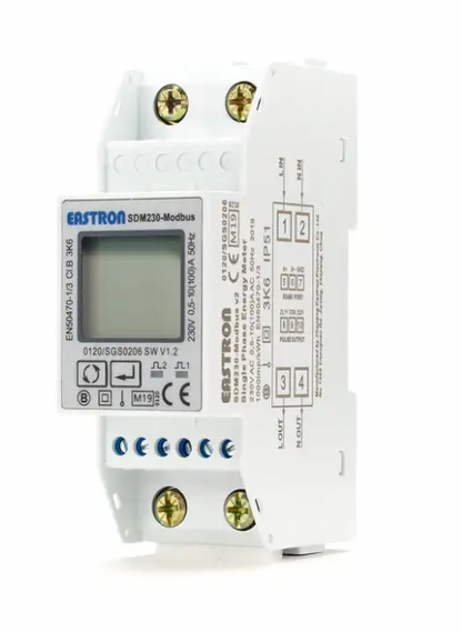 Eastron SDM230-MODBUS-MID V2 Single Phase Energy Meter