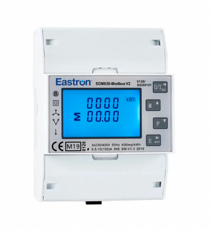 Eastron SDM630-MODBUS-MID V2 Three Phase Energy Monitor